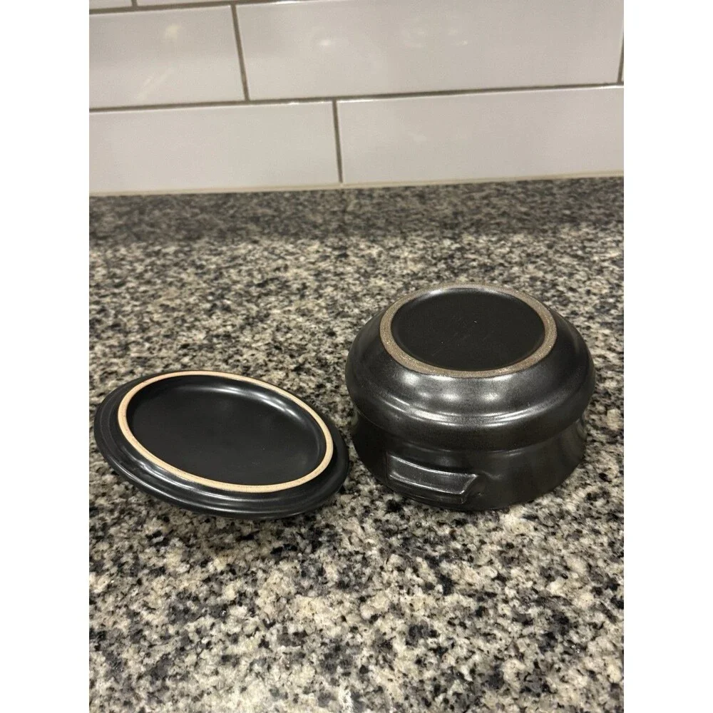 Korean Stone Pot with Lid, Clay Pot for Cooking Hot Pot Dolsot Bibimba